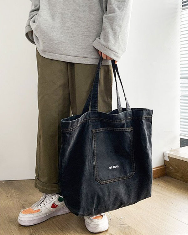 스콰즈 숄더백 SHR119 2COLOR 여성 에코백 가벼운 가방
