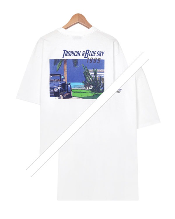 스콰즈 반팔티 SRV012 3COLOR 남자 라운드 여름 티셔츠