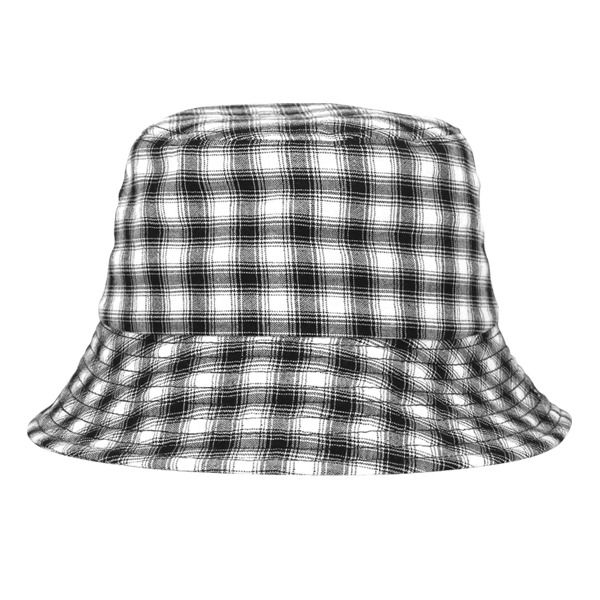 스콰즈 벙거지 SMO017 4COLOR 체크 버킷햇 패션 모자